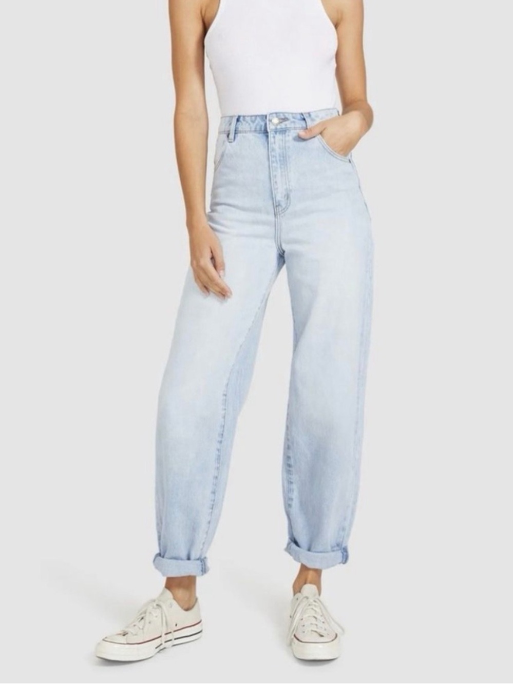 ROLLA'S Light Blue Boyfriend Jeans